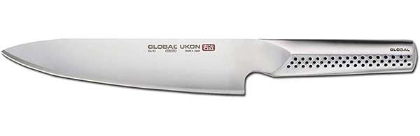 Global Ukon Chef Knife, 8-inch