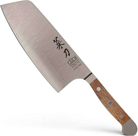 Güde Chai Dao knife, Barrel Oak Series, 6.25-inch