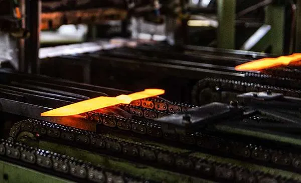 Wusthof factory heat treatment oven
