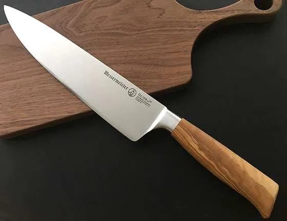 Messermeister Oliva Elite Stealth, 9-inch chef knife