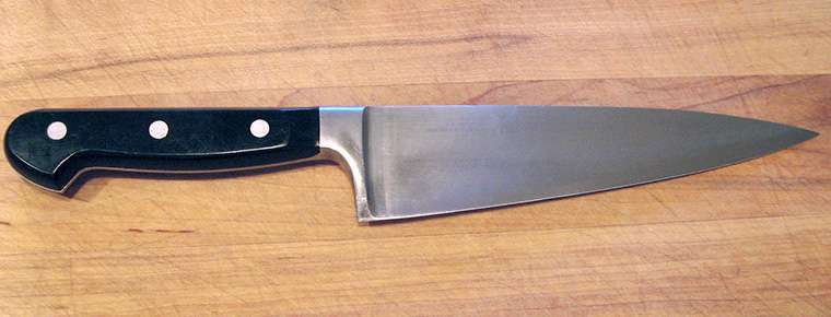 Zwilling J.A. Henkels Pro S chef knife owned by KKG