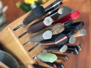 knife block in KitchenKnifeGuru's kitchen