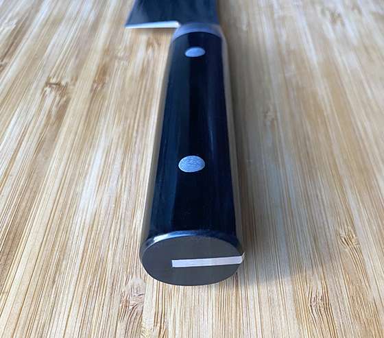 Kasumi Japanese chef knife handle