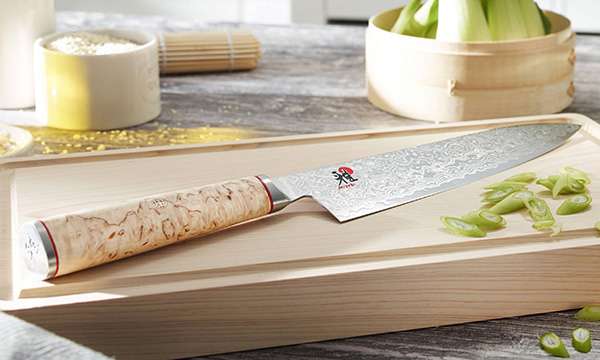 Miyabi Birchwood chef knife, 8-inch