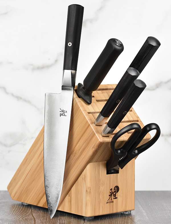 Miyabi Koh 7-piece Set w/Bamboo Block