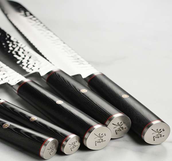 Miyabi Mizu Knife Set—handles