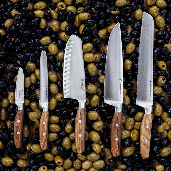Wusthof Amici Olivewood set of six