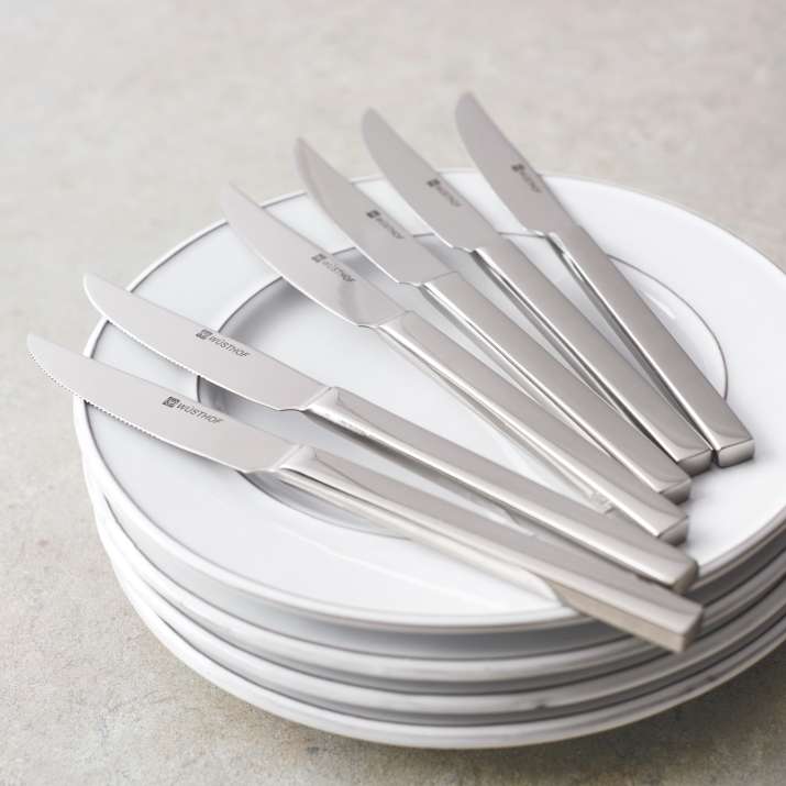 Wusthof stainless steel steak knives, set of 6