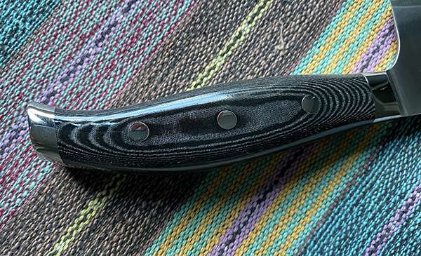 Zwilling Twin Cermax chef knife handle