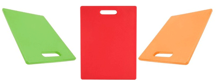 Dexas cutting boards_green-red-orgn_11x14.5
