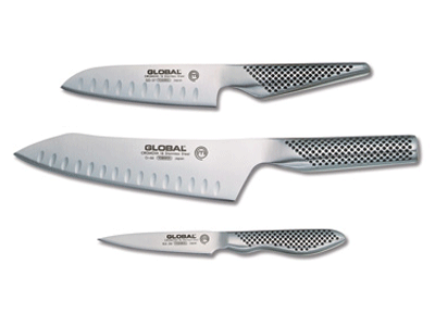 global 3-piece knife set