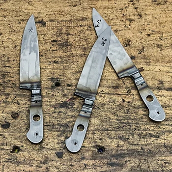 three future Wusthof Classic chef knives