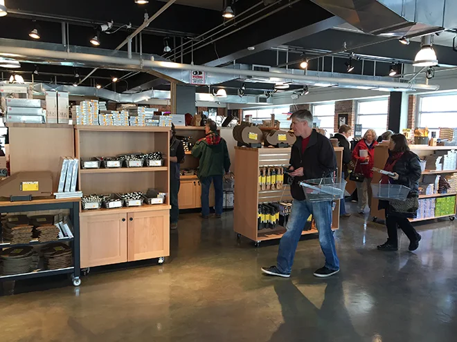 Wusthof outlet store inside front