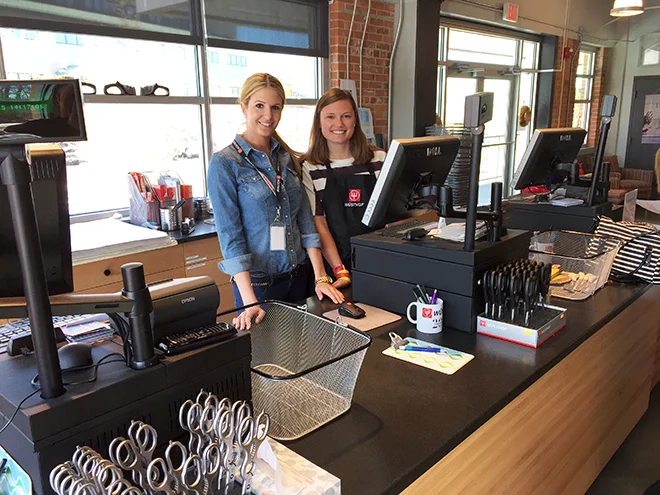 Wusthof store check-out clerks-mavens